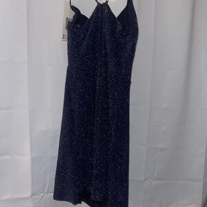 Emerald Sundae Sparkly Navy Blue formal dress. Loose fit. Size 3. Never worn